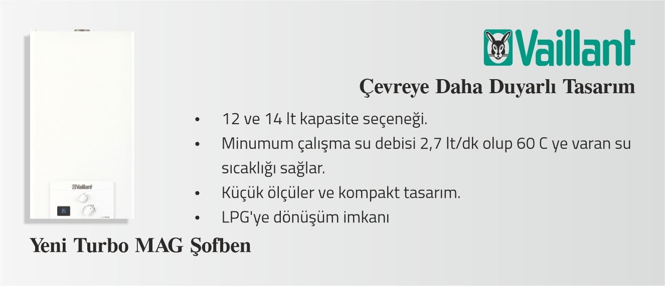 vaillant şofben teknik